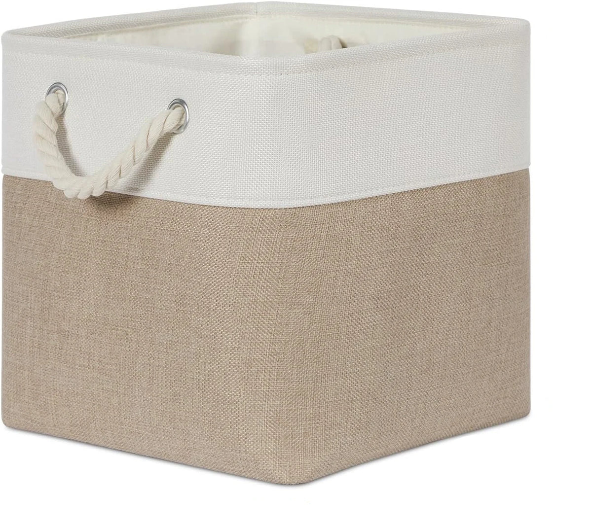 Cube Storage Bins 11 x 11 Fabric Storage Baskets Storage Cubes Baskets for Gift Empty, Cube Organizer Bins Cloth Basket