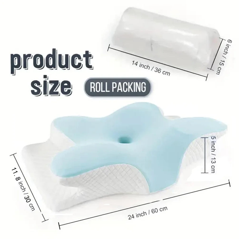 Memory Foam Anti-Snore Neck Pillow