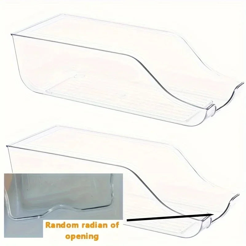 Auto-Dispensing Fridge Organizer Bins & Can Dispenser