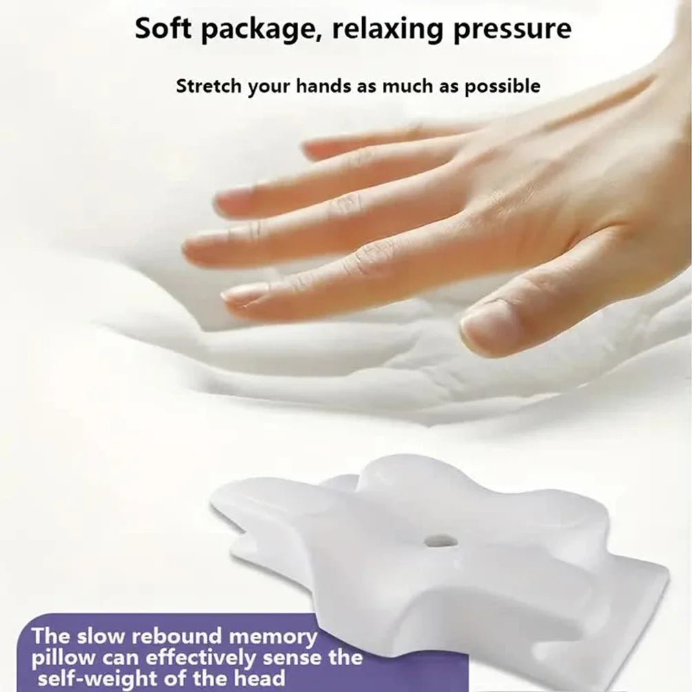 Memory Foam Anti-Snore Neck Pillow