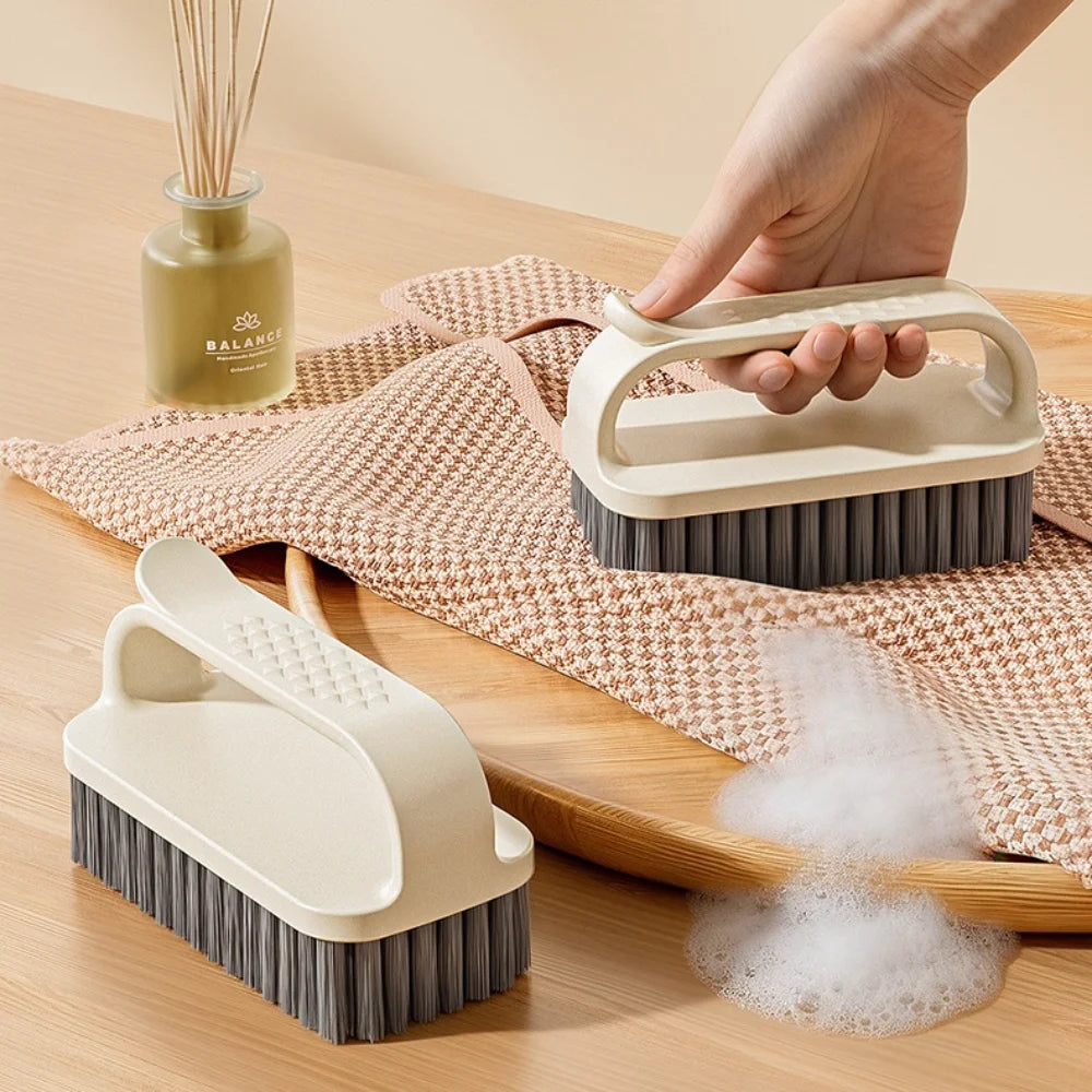 Household Multi-Purpose Cleaning Brush – Dense Bristles, Strong Stain Removal, Versatile Scrubber for Laundry, Shoes & Kitchen