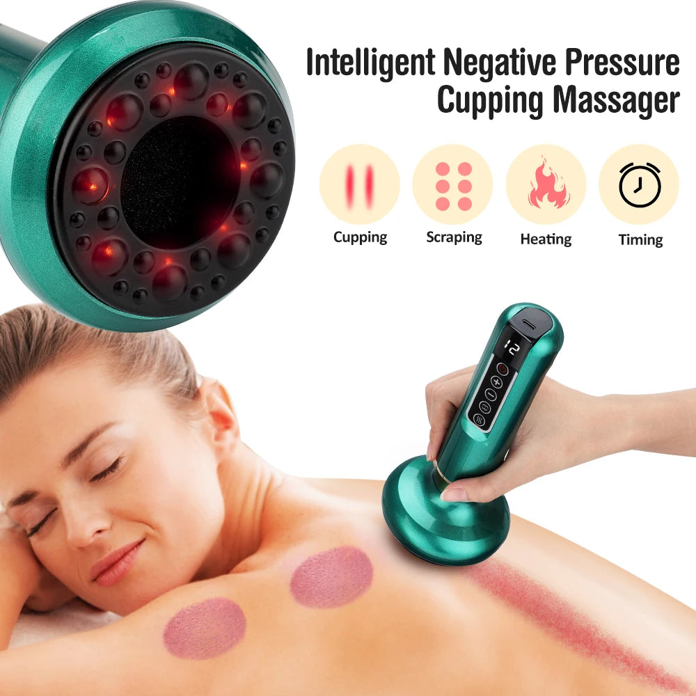 Smart Electric Cupping & Scraping Massager