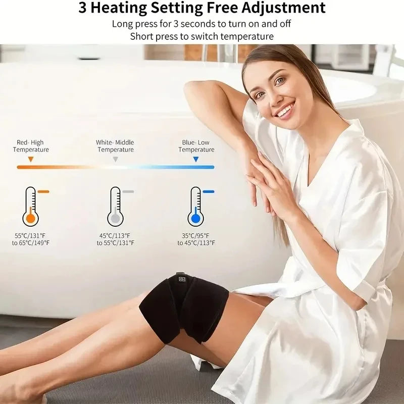 Electric Heated Knee Protector & Joint Support Brace