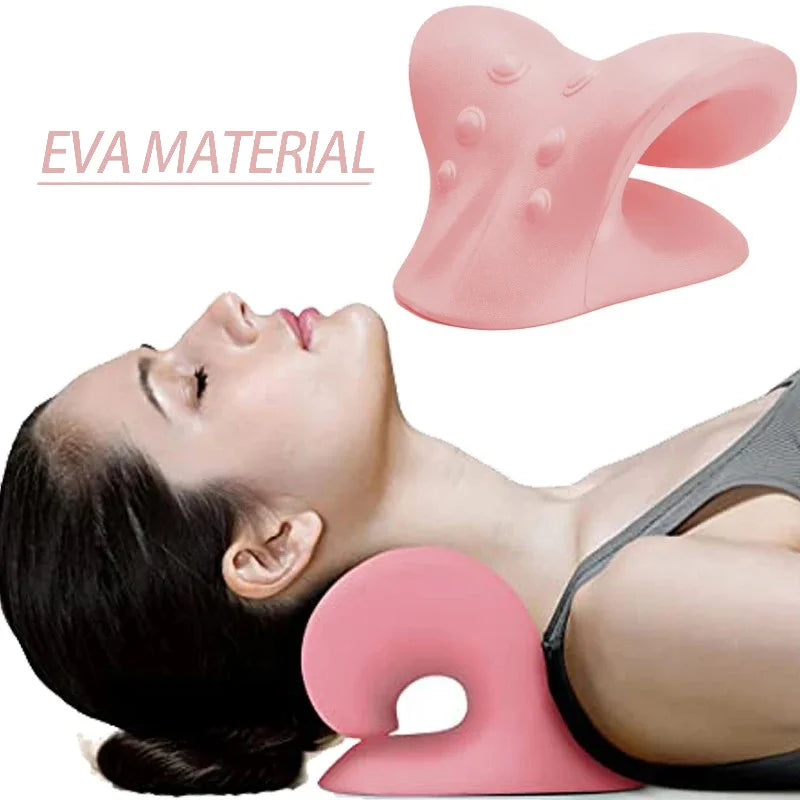 Cervical Neck Traction & Pain Relief Pillow