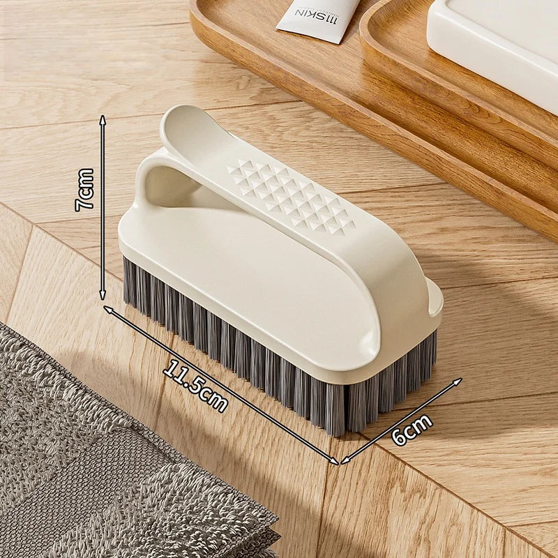 Household Multi-Purpose Cleaning Brush – Dense Bristles, Strong Stain Removal, Versatile Scrubber for Laundry, Shoes & Kitchen