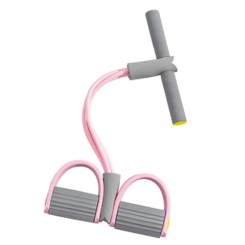 4-Tube Natural Rubber Pedal Tension Resistance Band