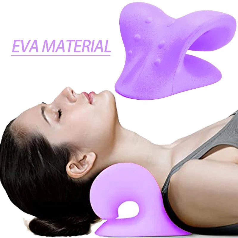 Cervical Neck Traction & Pain Relief Pillow