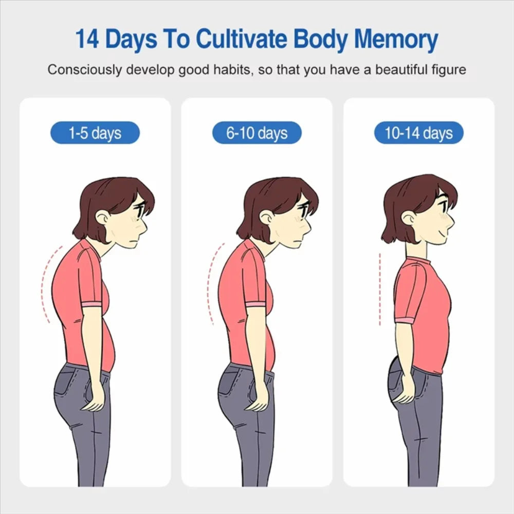 Smart Posture Corrector & Vibration Reminder Brace