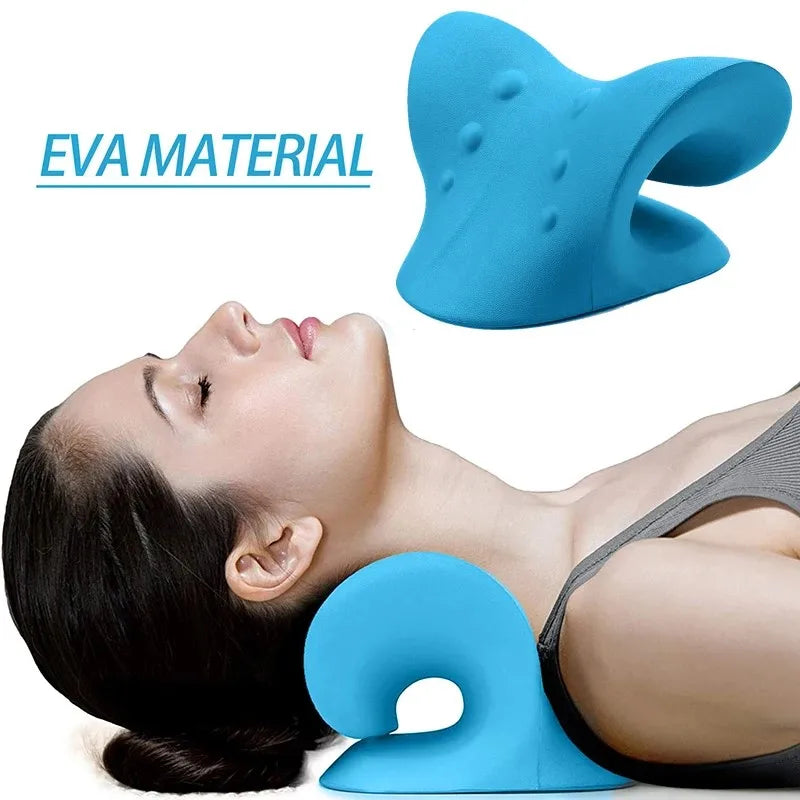 Cervical Neck Traction & Pain Relief Pillow