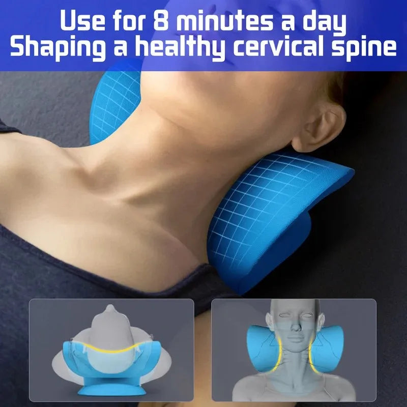 Cervical Neck Traction & Pain Relief Pillow