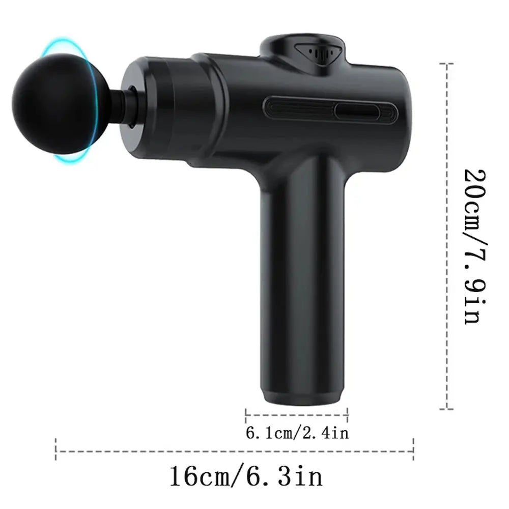 Electric 8-Head Deep Tissue Massage Gun