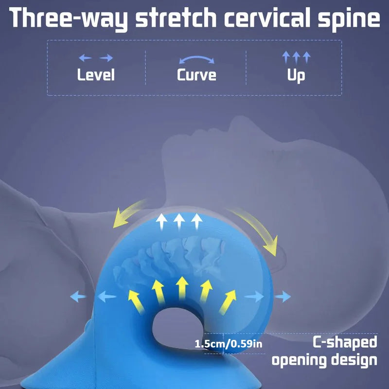 Cervical Neck Traction & Pain Relief Pillow
