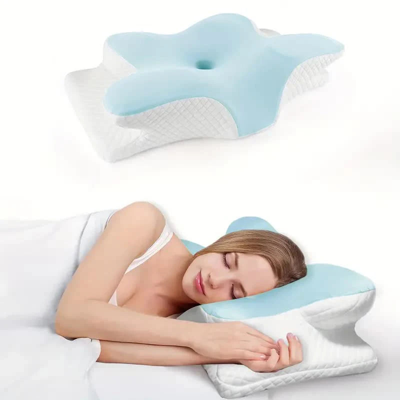 Memory Foam Anti-Snore Neck Pillow