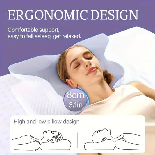 Memory Foam Anti-Snore Neck Pillow
