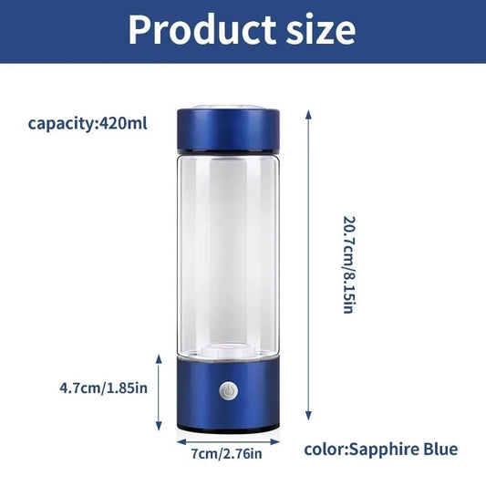 Dingo Portable Hydrogen Water Bottle & Ionizer Generator Cup