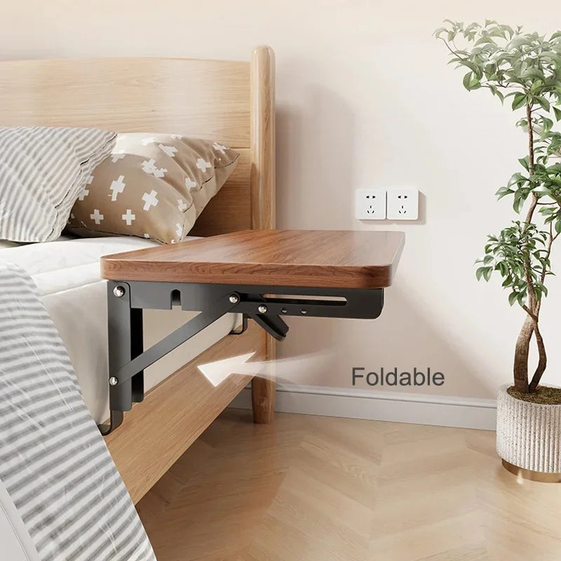 Bedside Shelf for Bed Bunk Bed Shelf/ Caddy for Top Bunk, Clip On Nightstand Tray,Cup Holder for Table Storage Space Save