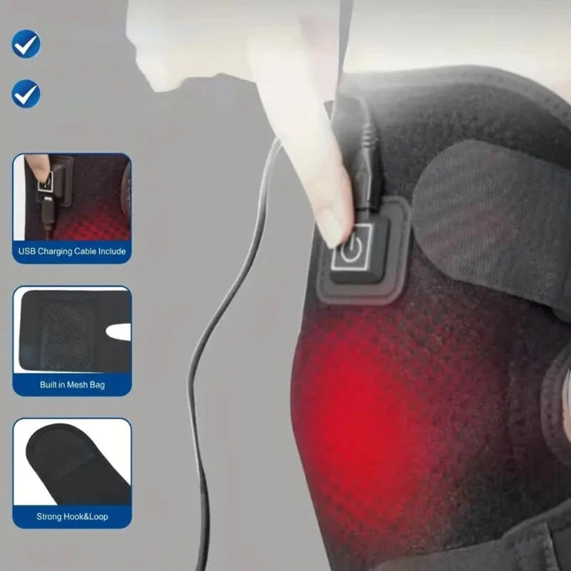 Electric Heated Knee Protector & Joint Support Brace
