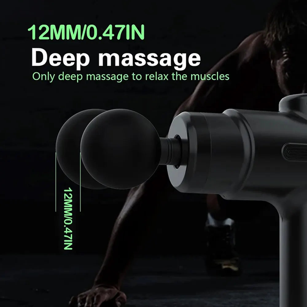 Electric 8-Head Deep Tissue Massage Gun