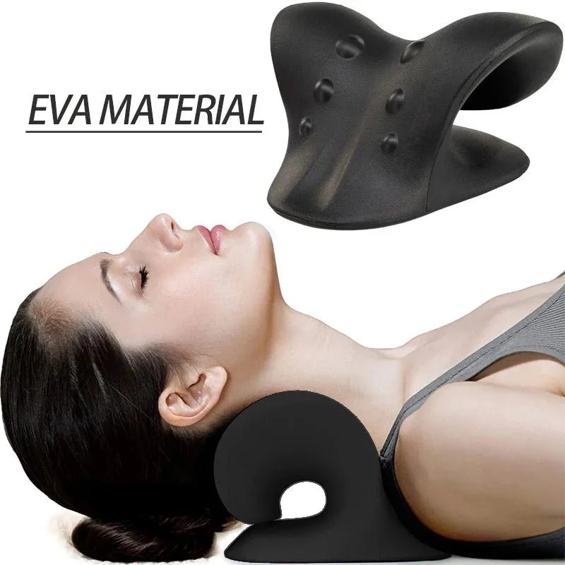 Cervical Neck Traction & Pain Relief Pillow