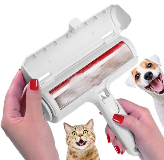 Self-Cleaning Pet Hair Remover Roller – Dog & Cat Fur